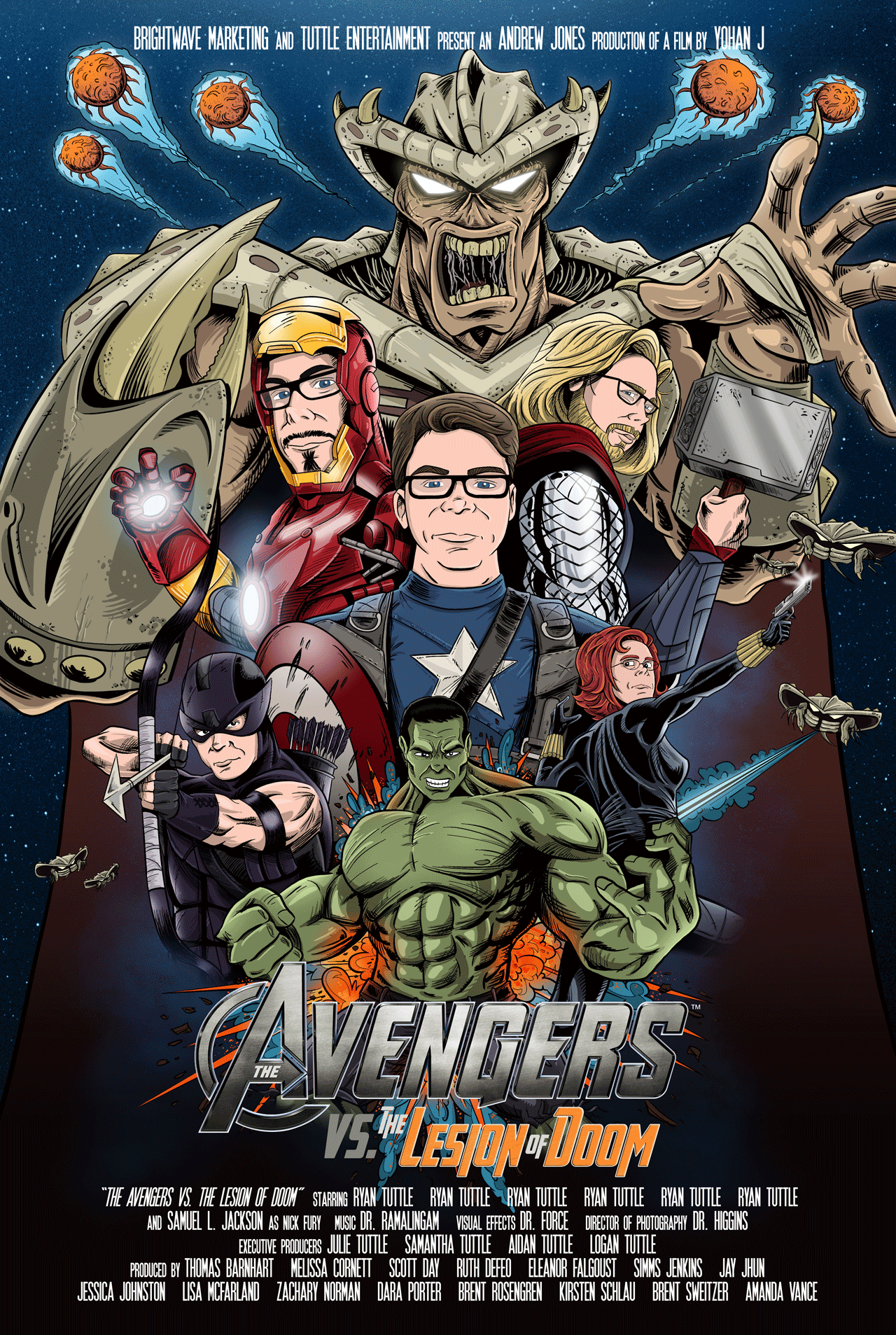 Avengers Poster Commission