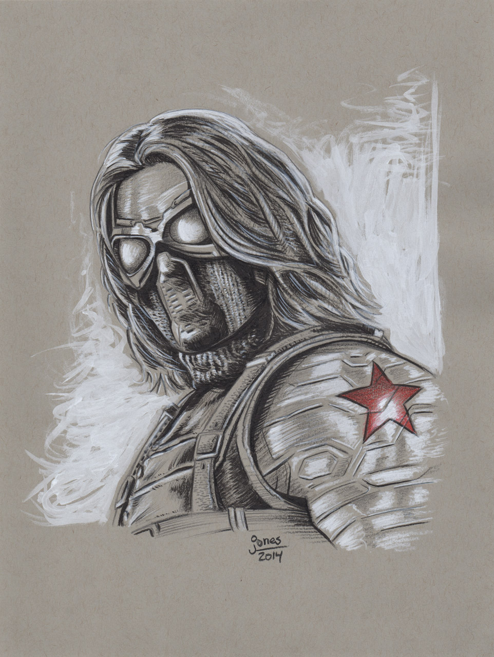 The Winter Soldier from Captain America 2