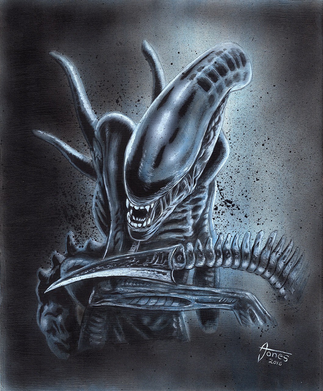 Alien Xenomorph Illustration