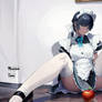 Maid and Apple