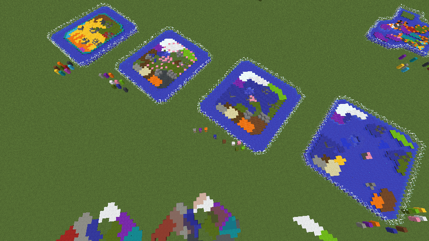 Minecraft Mini Map Examples Minecraft Mini-map: Azeroth by Gargon99 on DeviantArt