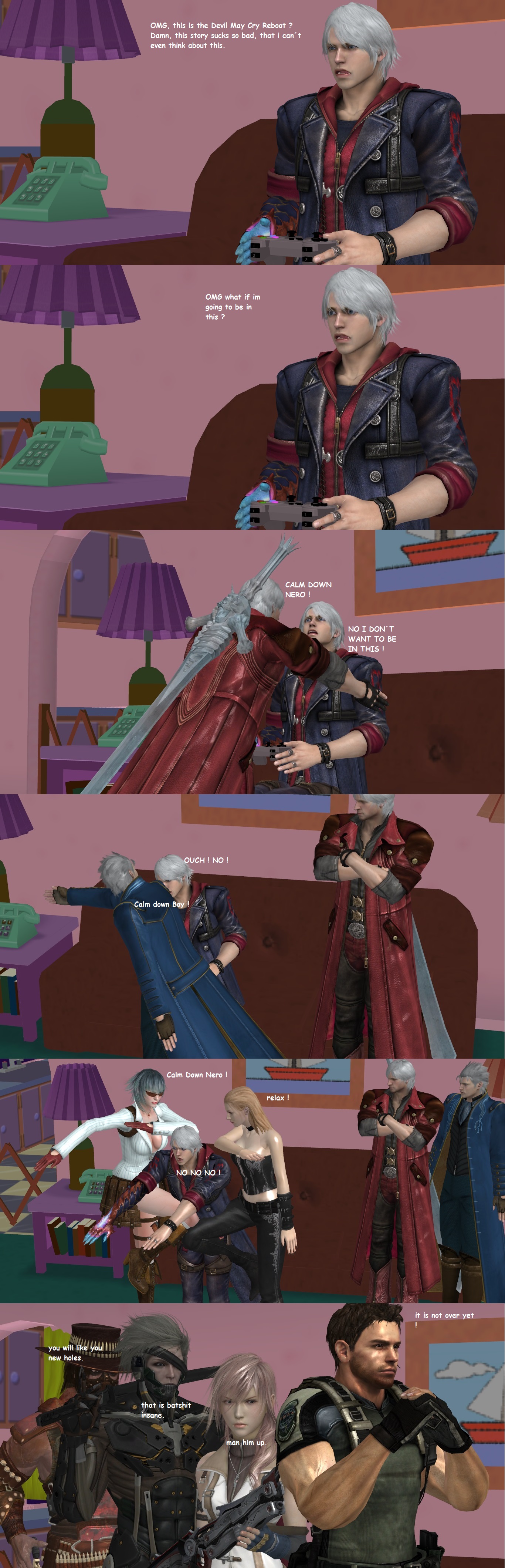 the cast of dmc 4 by aman-552 on DeviantArt