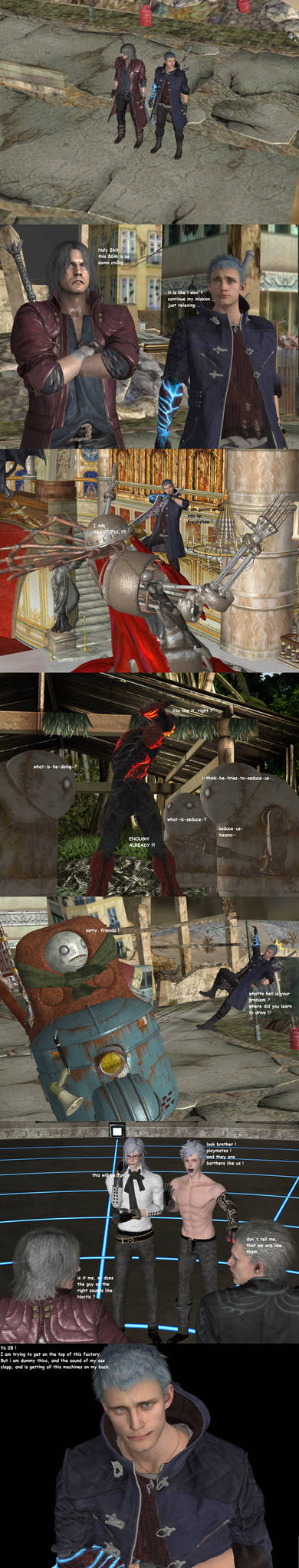 Devil May Cry 5 As Nier Automata By Dante 564 On Deviantart Devil May Cry 5 As Nier Automata By Dante 564 On Deviantart