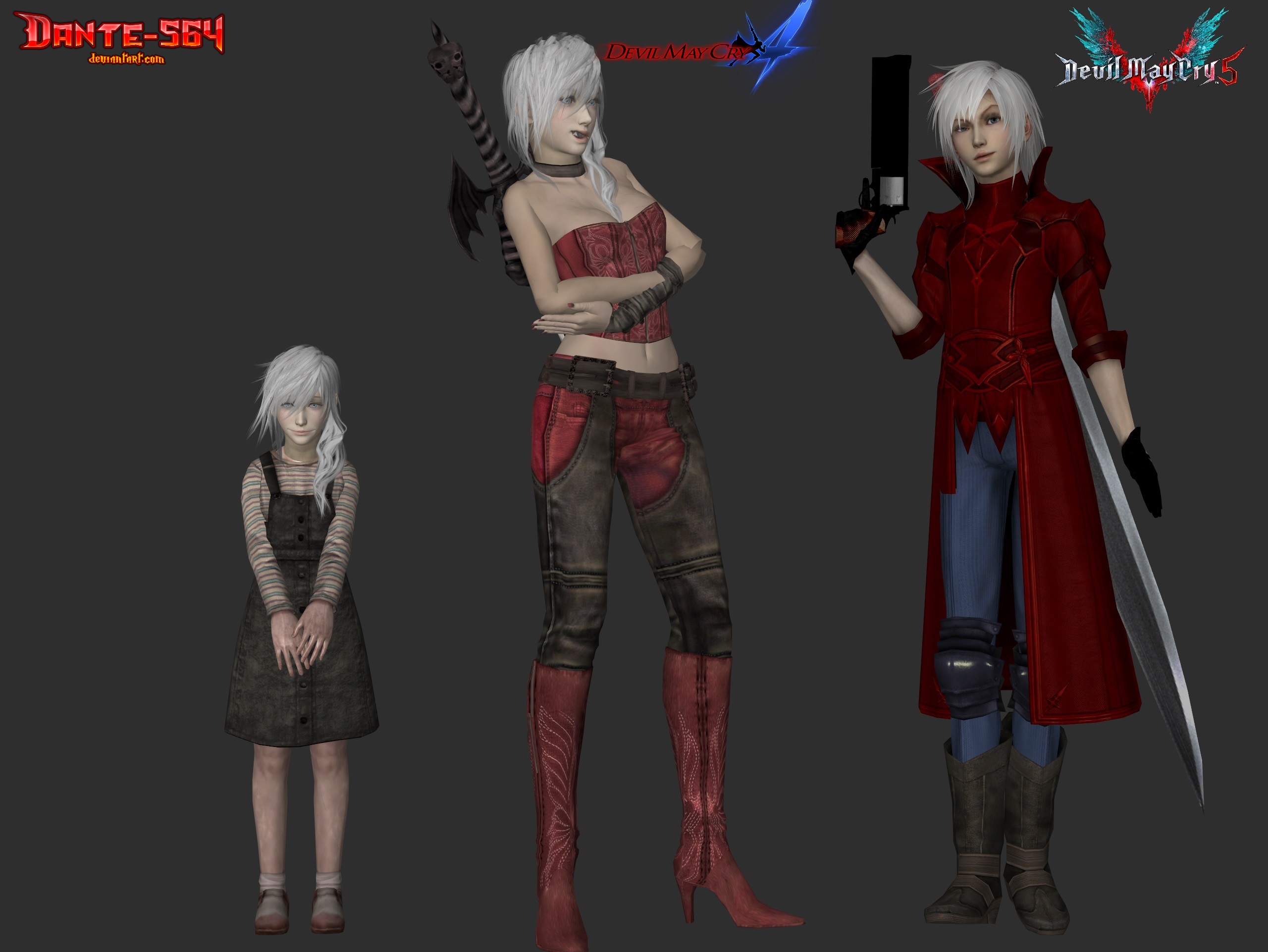 MOD] DANTE - BEIGE CLOTHES and DEVIL TRIGGER by DanteSDT on DeviantArt