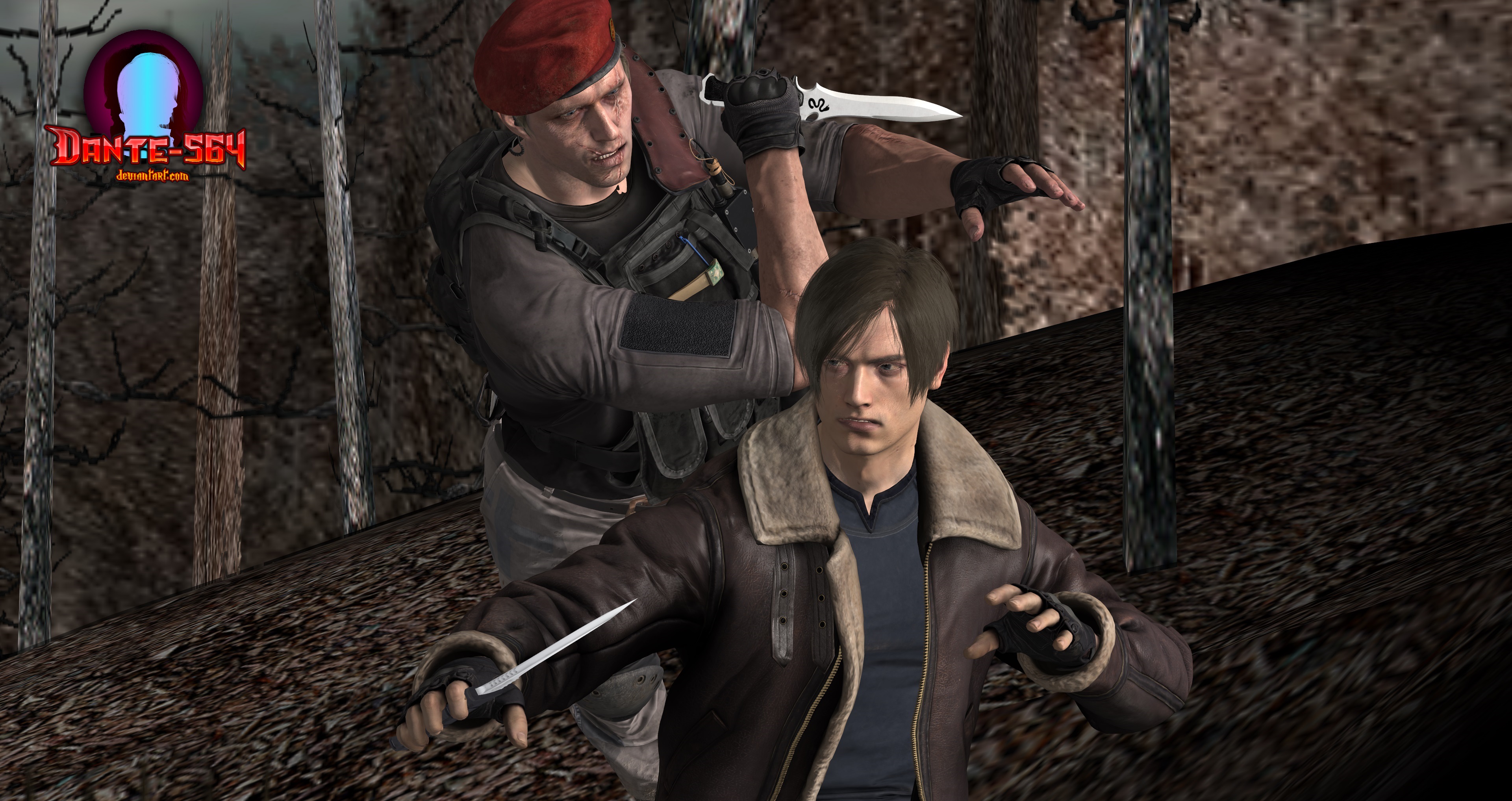 The Punisher in Resident Evil 4 by Dante-564 on DeviantArt