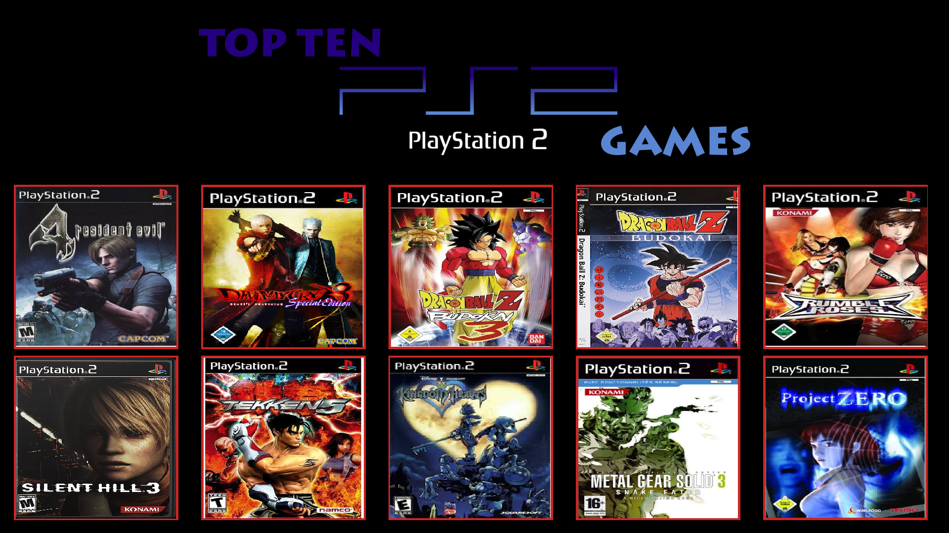 Ps2 R Games My Top 10 Ps2 Games by DanteMarinette on DeviantArt