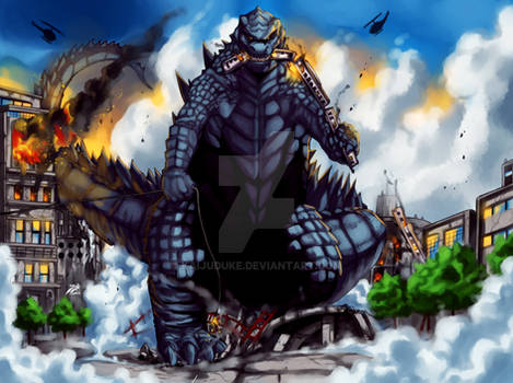 Godzilla Homage