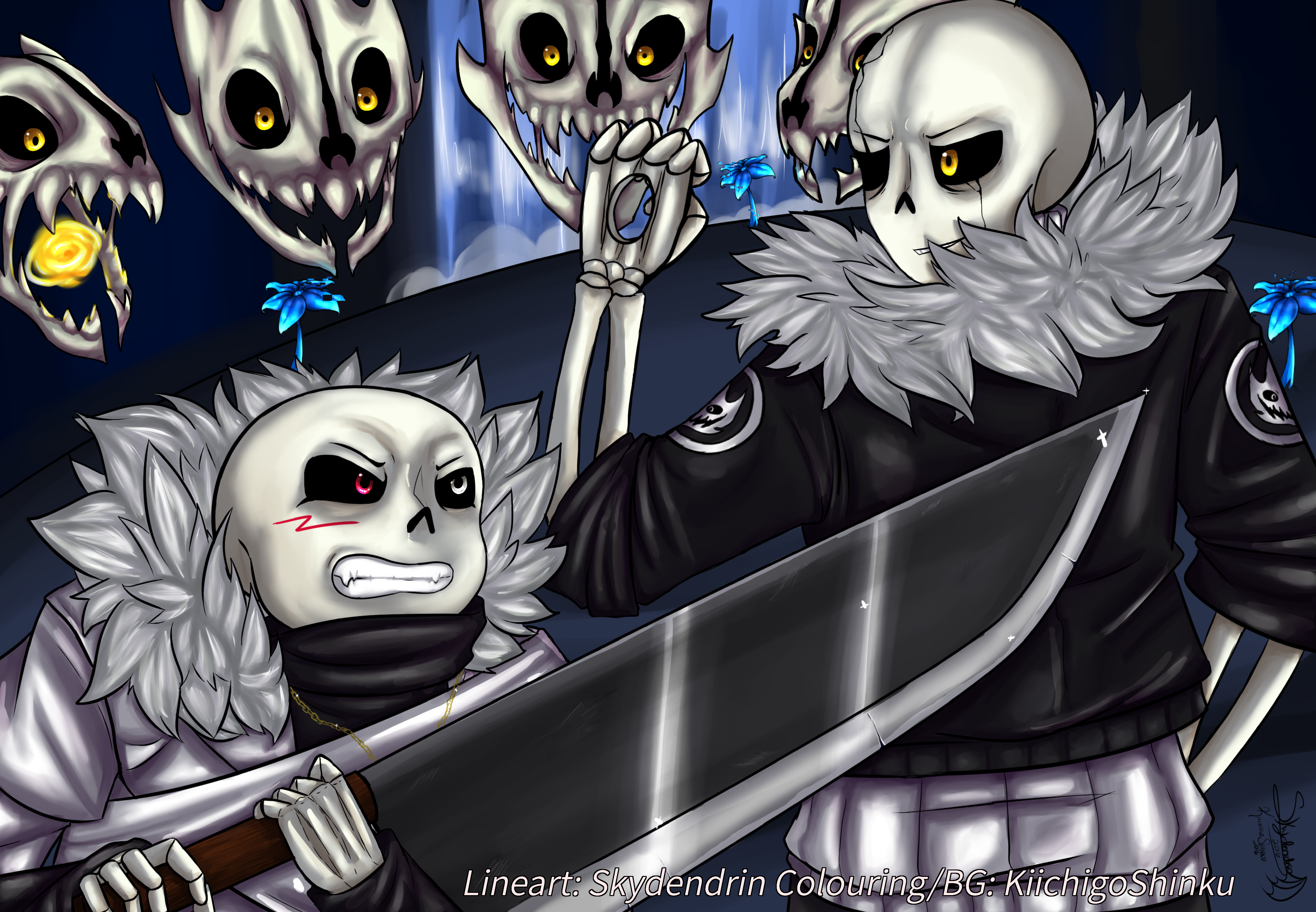 Cross sans by GaelProduccions on Newgrounds