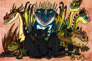 Dragons of HTTYD