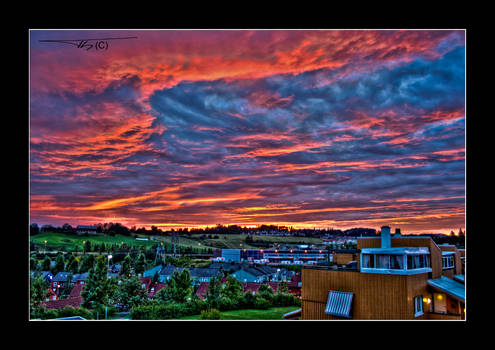 Pink And Blue Sky Hdr...