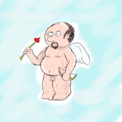 fat ass Cupid