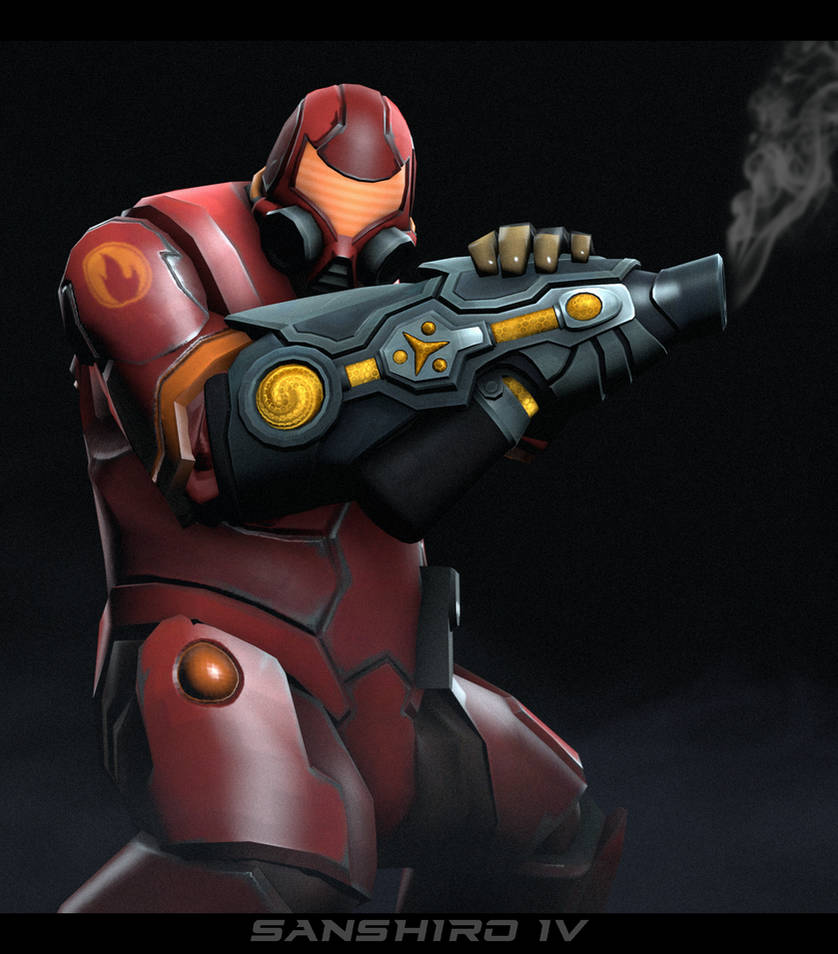 Pyro Samus by SanshiroIV on DeviantArt