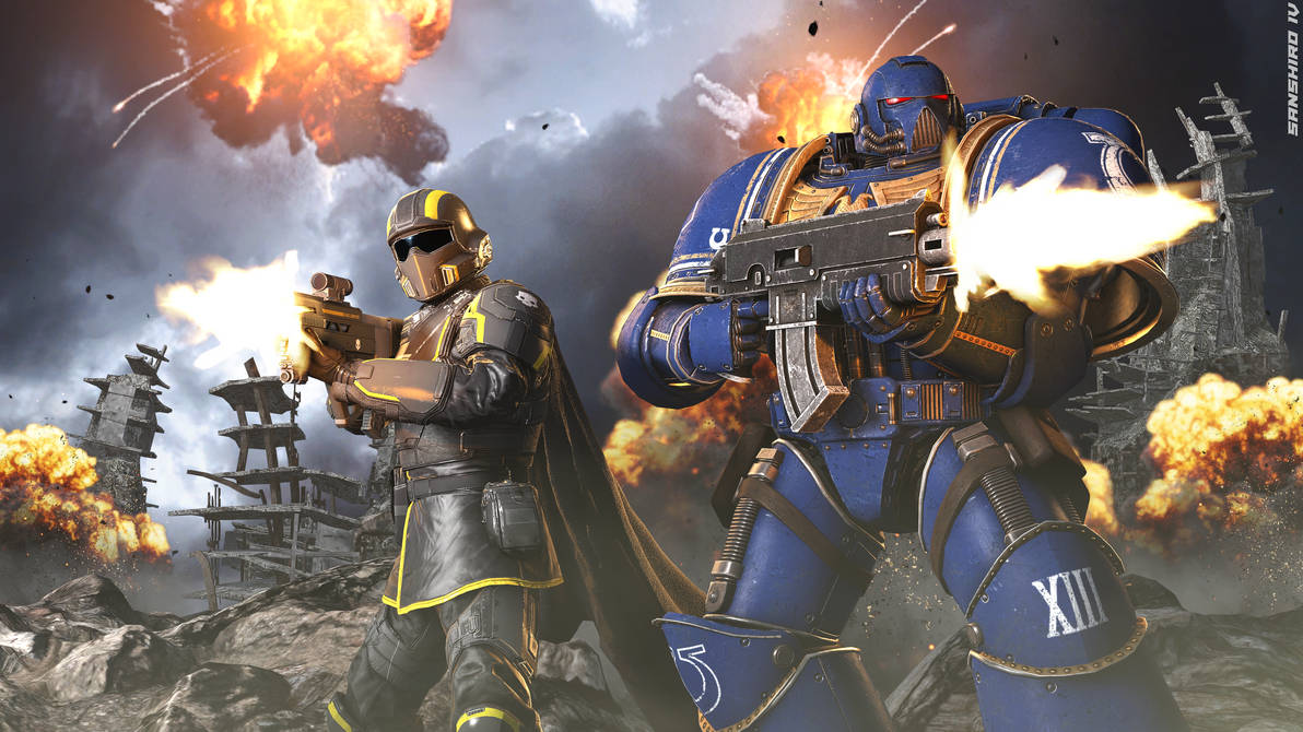 space dudes who kill aliens by SanshiroIV on DeviantArt