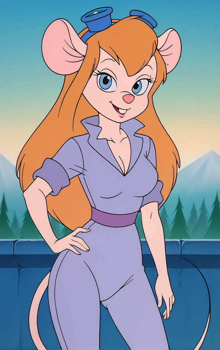 Gadget Rescure Ranger Gadget_Hackwrench | Chip 'n Dale Rescue Rangers by ownwaifu on DeviantArt