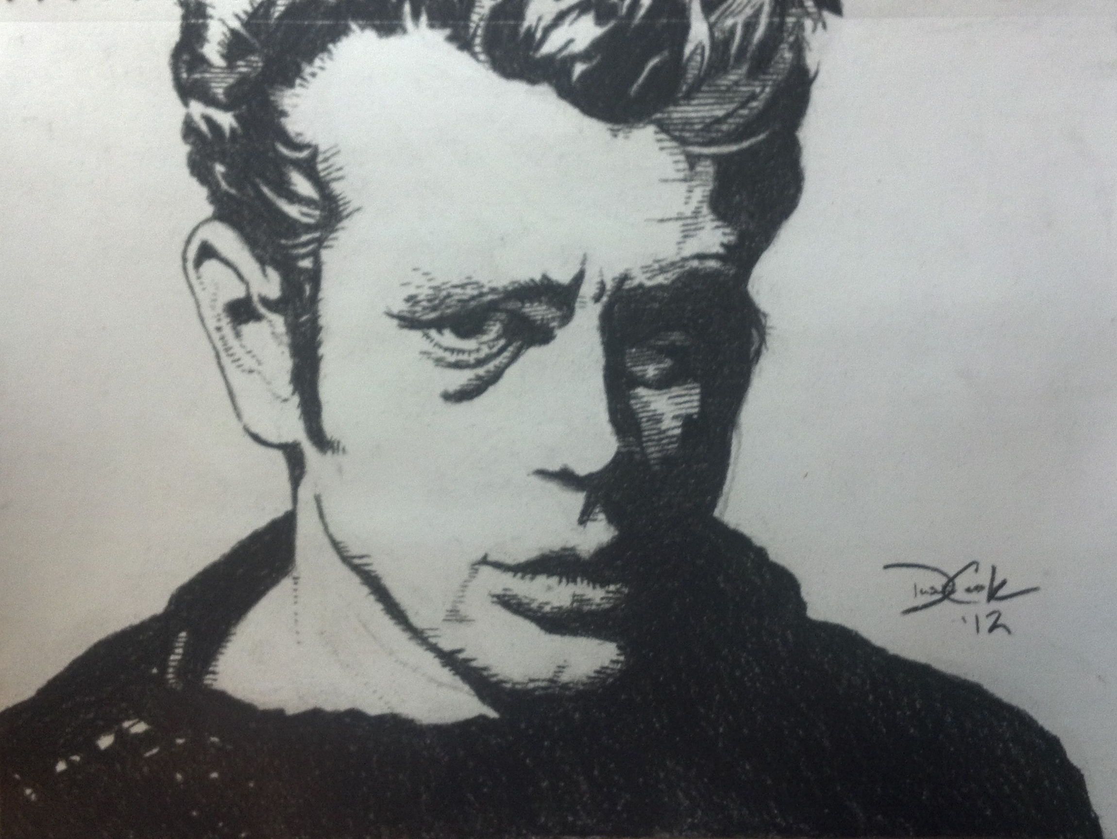 James Dean Charcoal #2