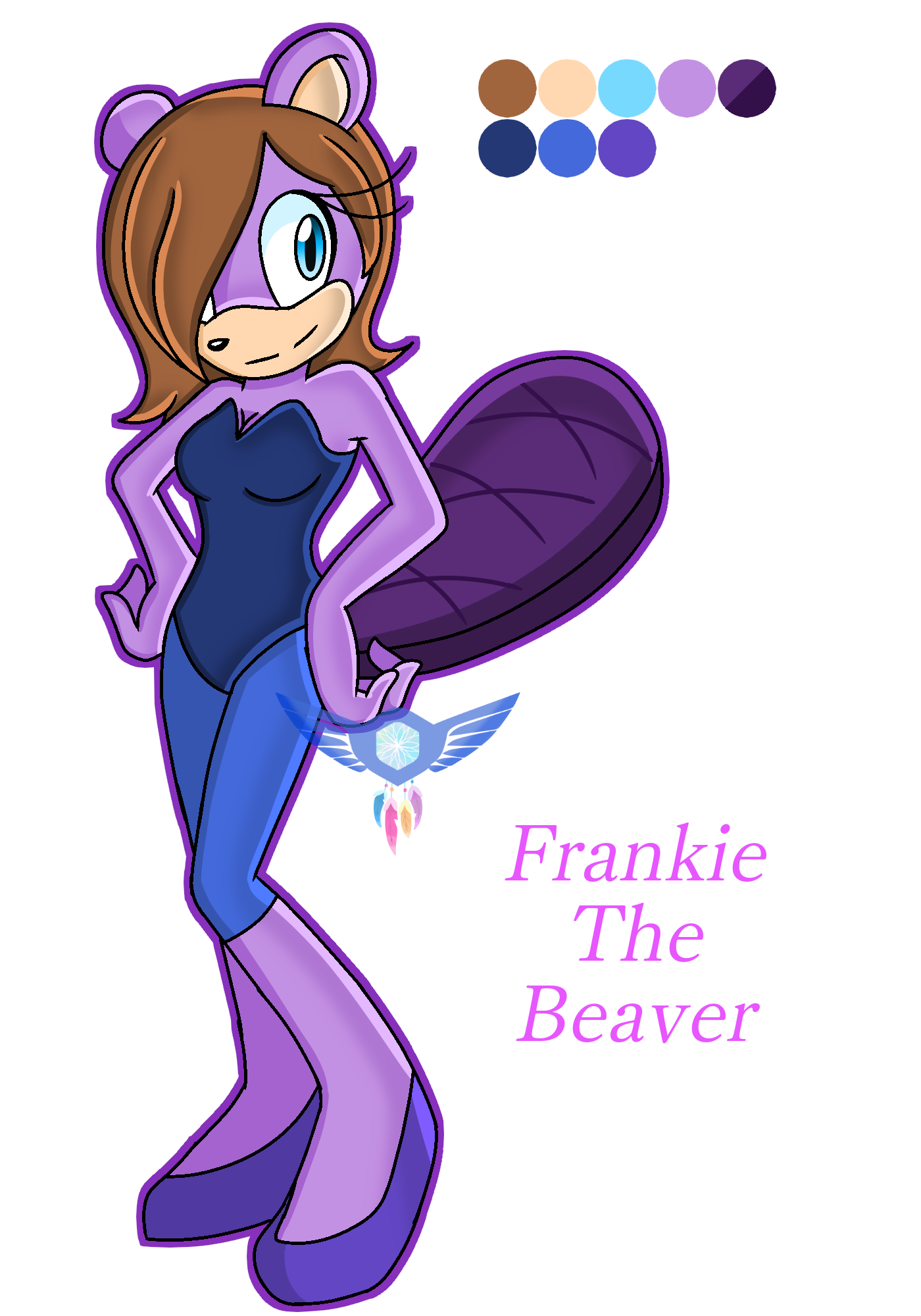 Frankie The Beaver (Sonic Oc)