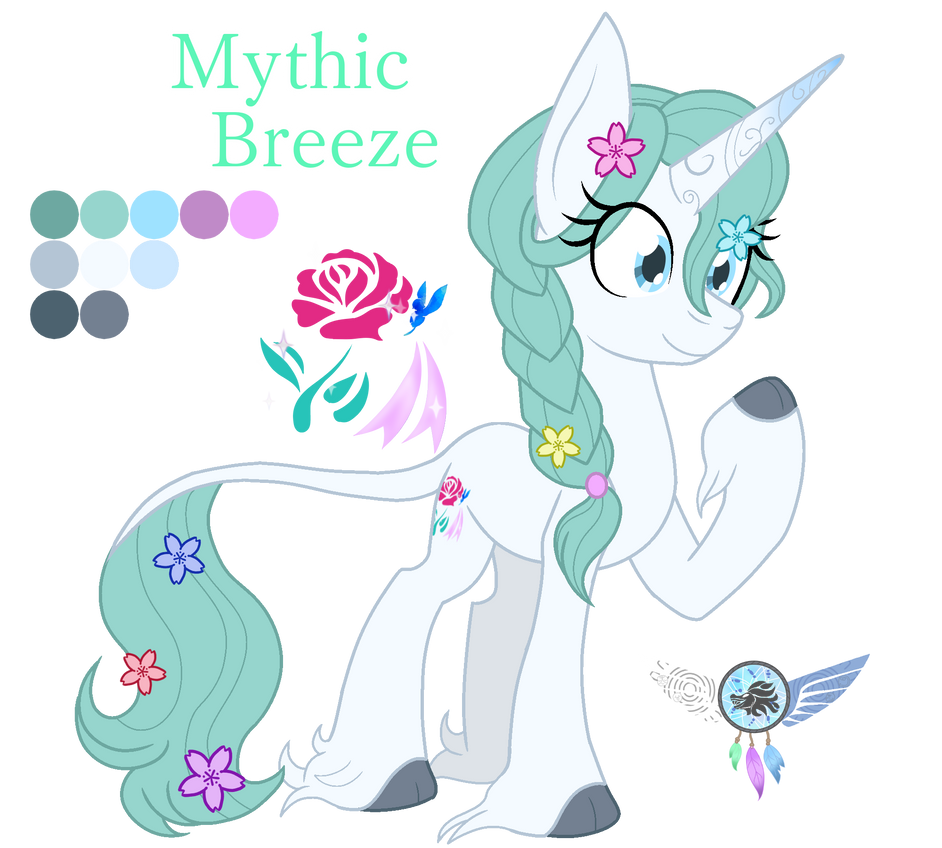 Mythic Breeze - My little pony Oc by GipsyDreamer on DeviantArt