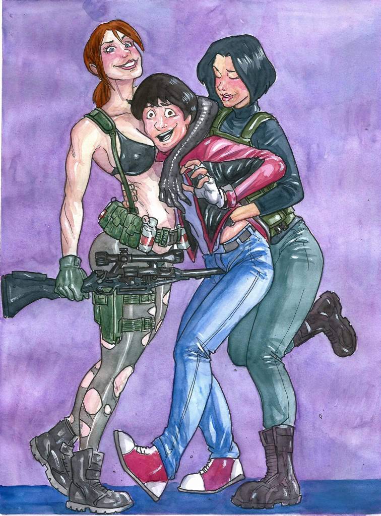 With my favorite female characters!