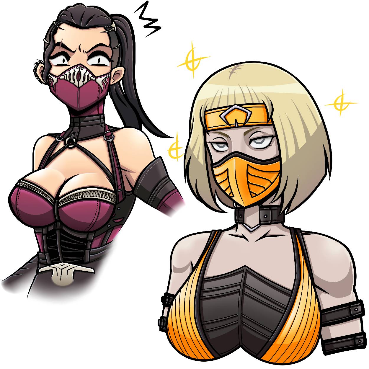 Mileena y Khameleon!