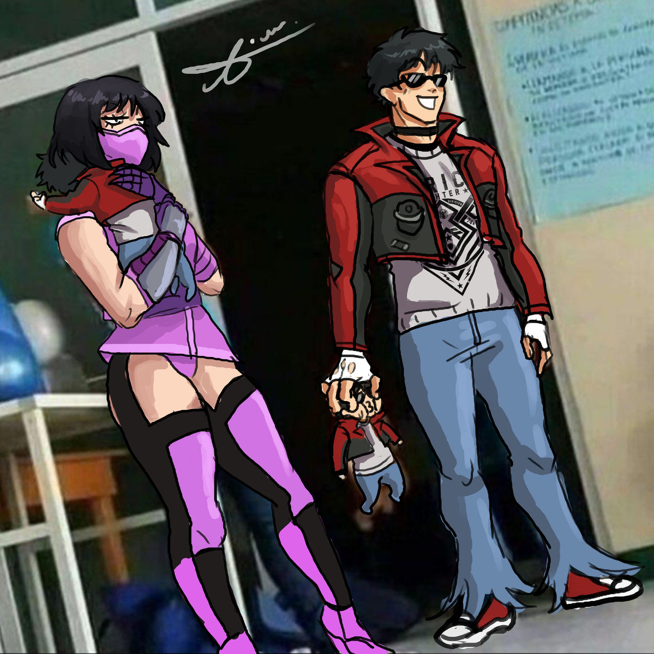 Mileena and Chris :^)