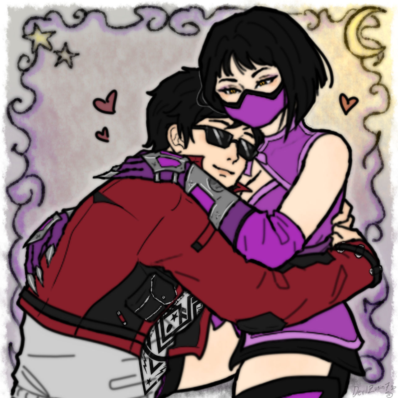 Mileena x Chris (Clone Love)