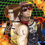 Kyo Kusanagi and Chris Hollway