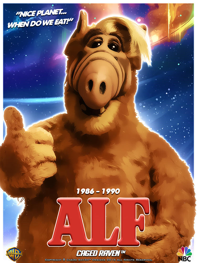 ALF by Cag3dRav3n on DeviantArt