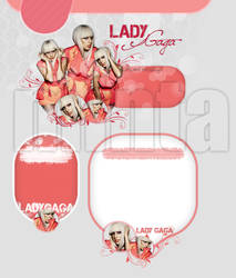 Lady GaGa layout