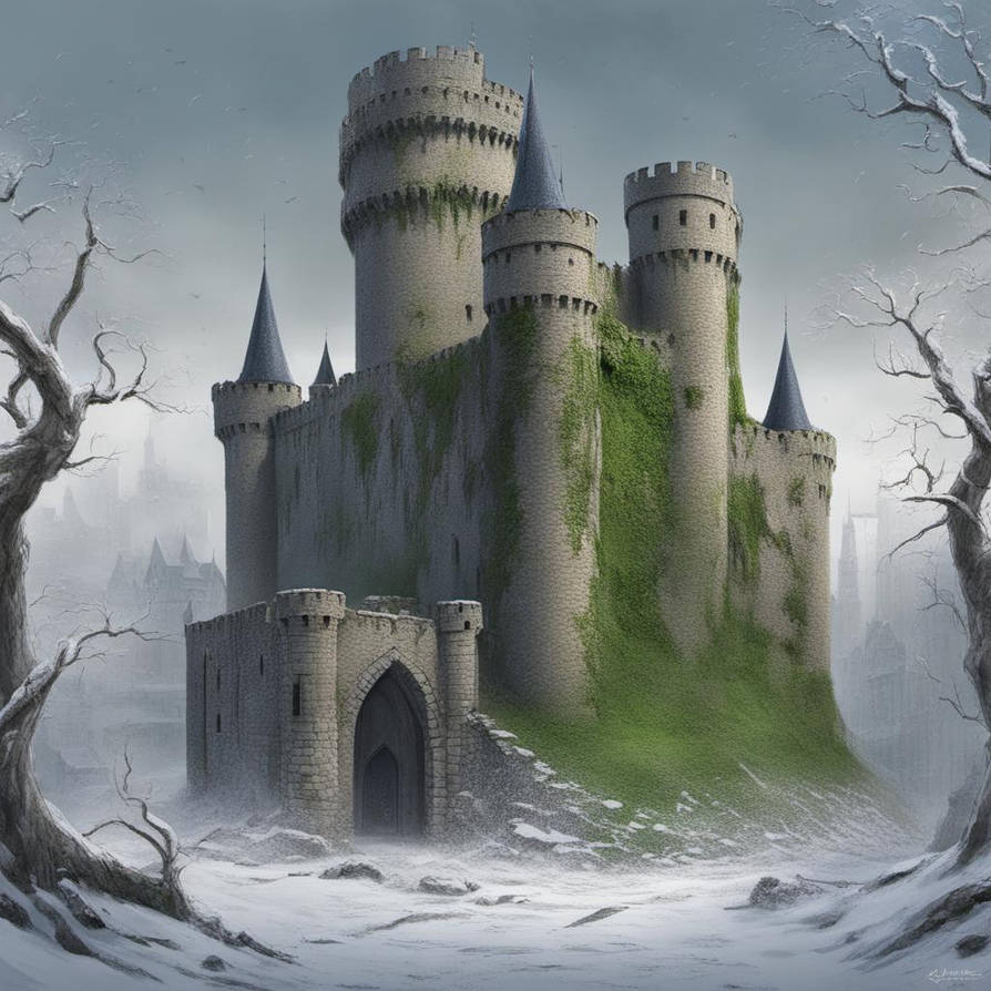 A Abounded Castle by APC04 on DeviantArt