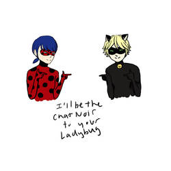 Miraculous Ladybug Valentines Day Card