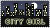 City Girl Stamp by StampsLikeCrazy