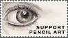 Support Pencil Art Stamp v2