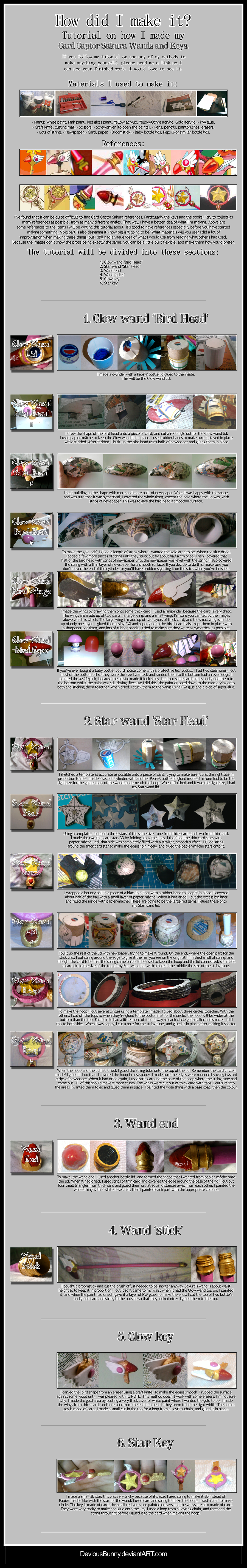Tutorial CCS Wands and Keys by DisastrousBunny