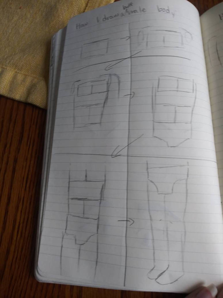 how I draw a buff male body by ArtsyStudio14 on DeviantArt