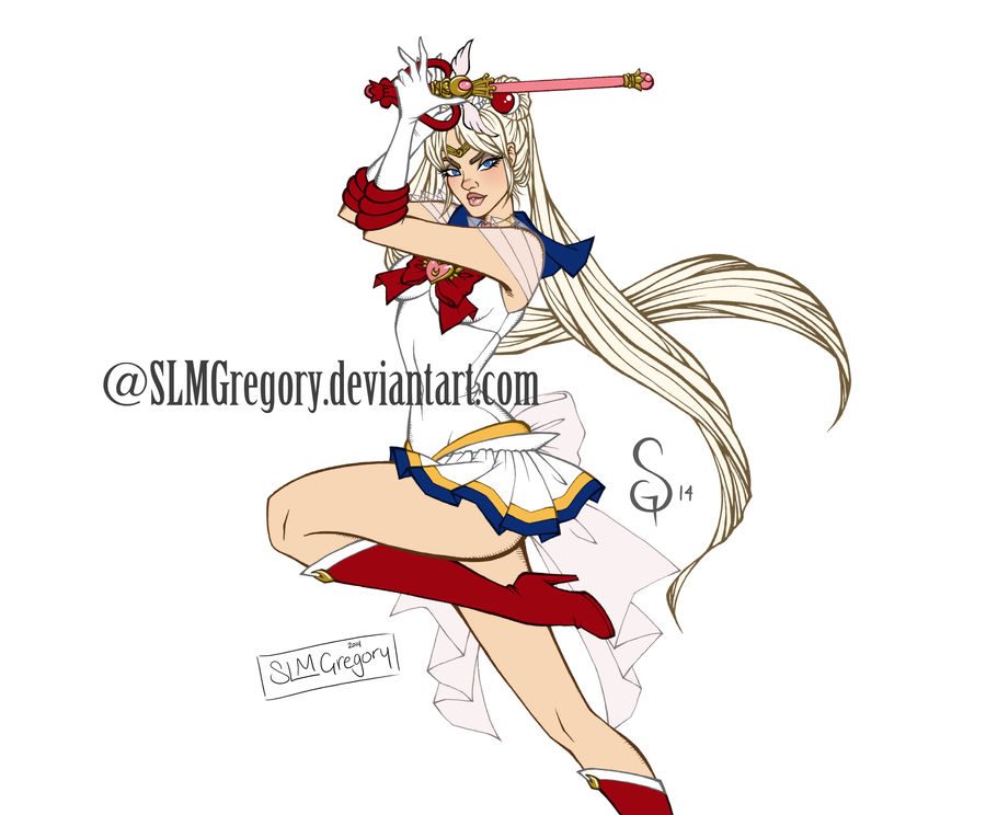 Super Sailor Moon 2014 WIP by SLMGregory