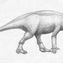  Dinovember Day #3 Muttaburrasaurus