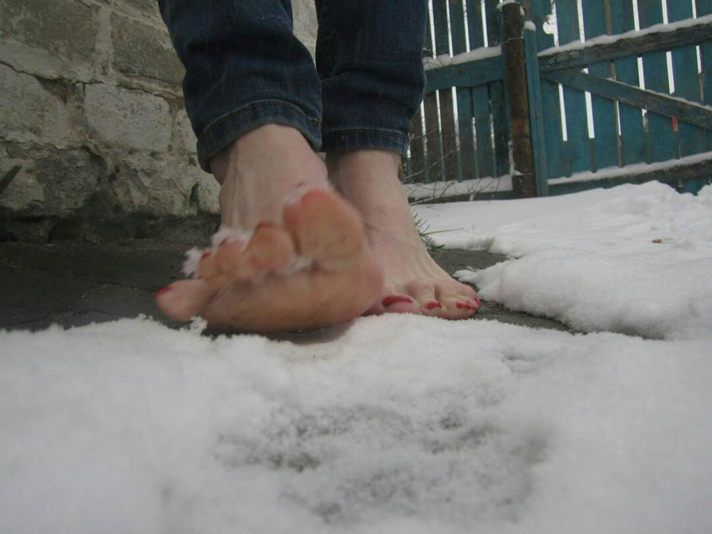 Snow Feet 5 By Olgademiana On Deviantart
