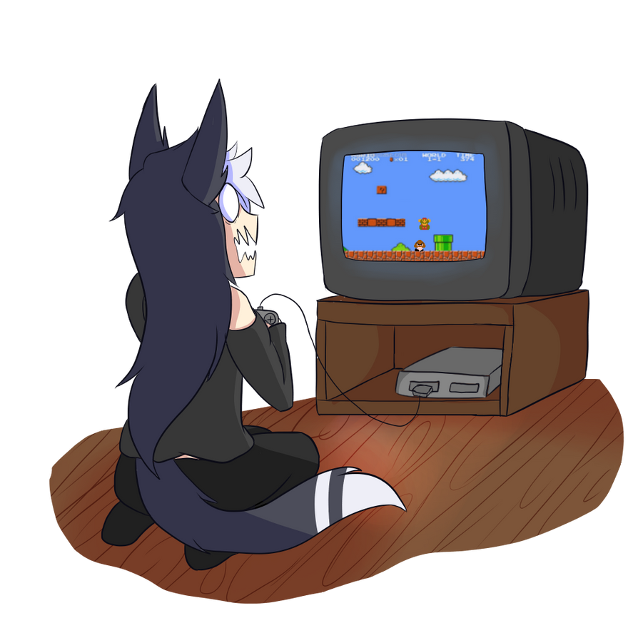 Mario rage by KittenHax on DeviantArt