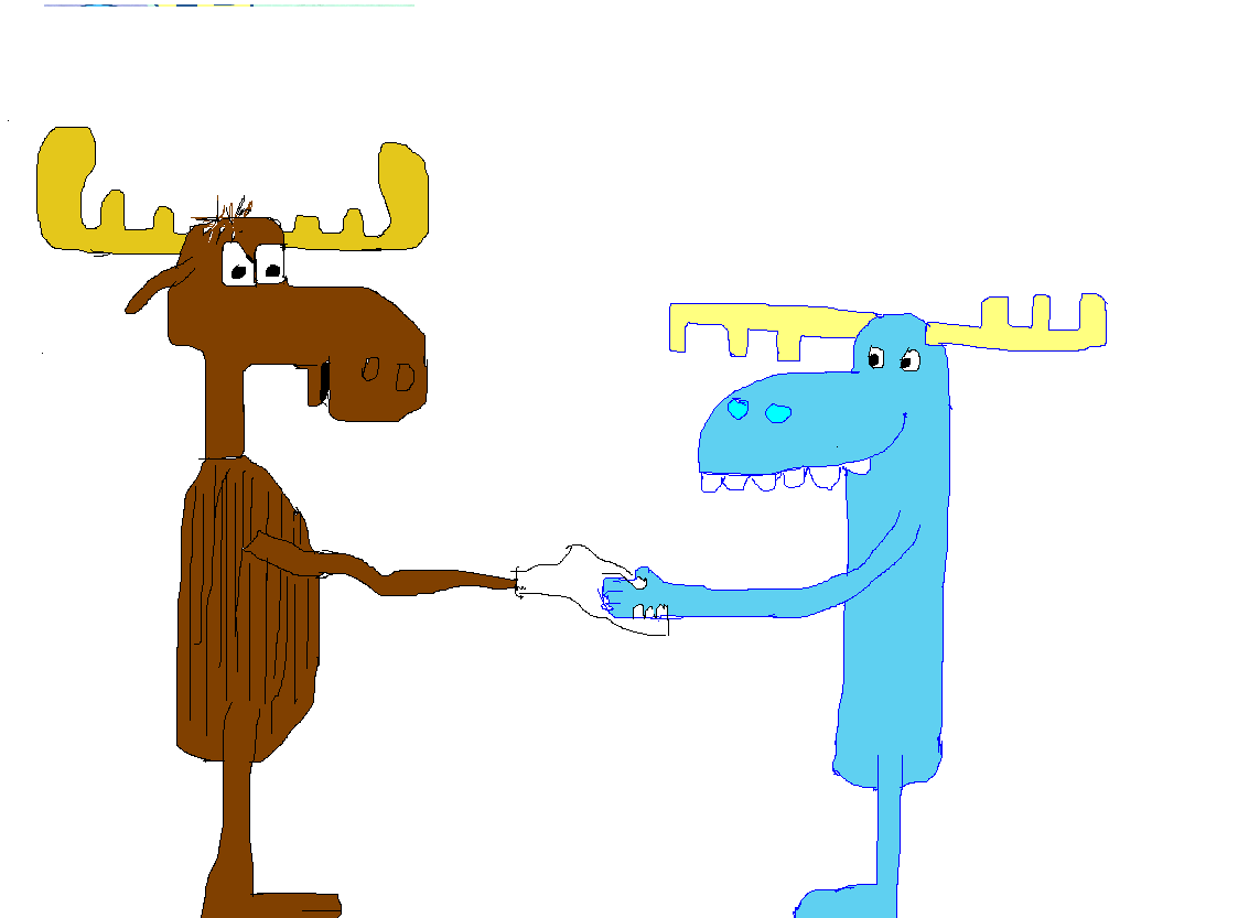 Bullwinkle meets Lumpy by cartoonking10749 on DeviantArt