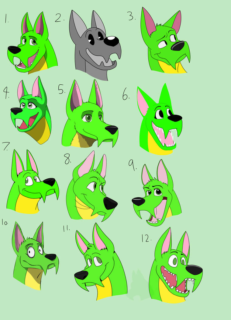 Diffrent Cartoon Style Deviantart cartoon styles V2 by dragongirl814 on DeviantArt