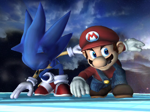 Mario and Sonic by nintenerd on DeviantArt