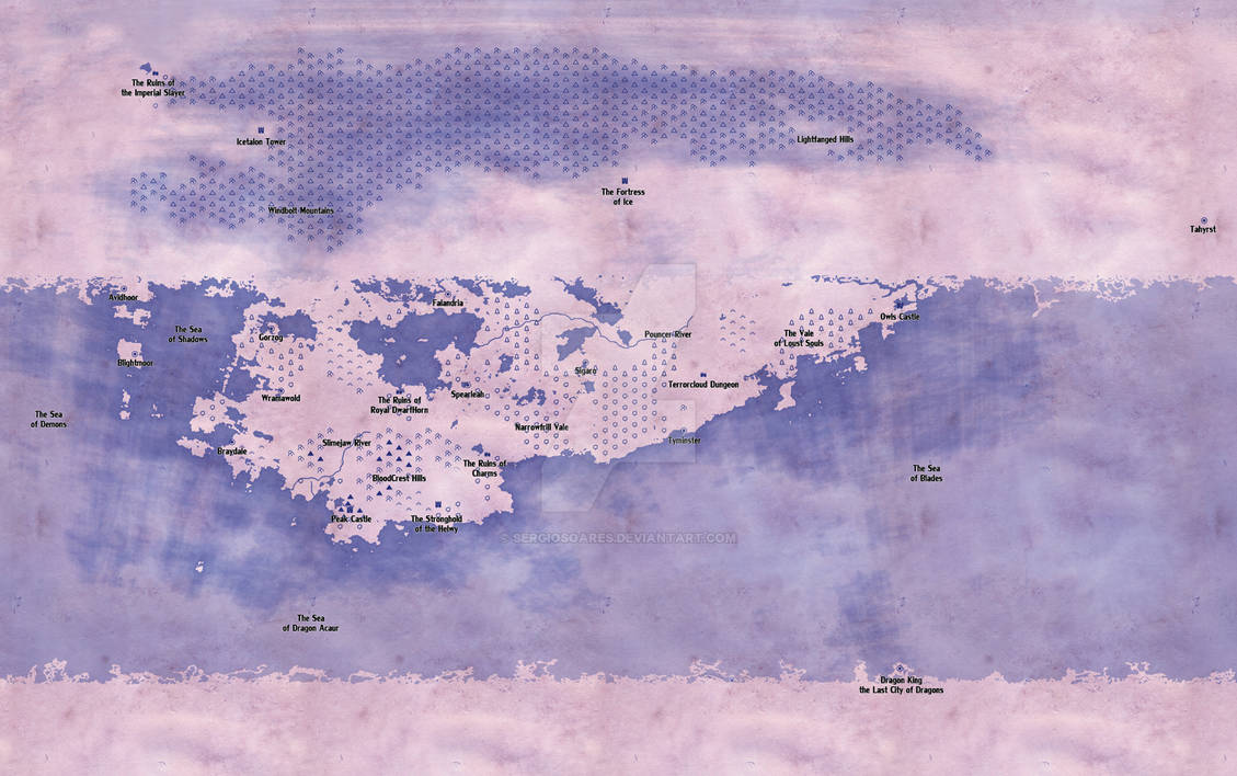 Deviantart Map Creators Fantasy Map, comic in the works. by sergiosoares on DeviantArt