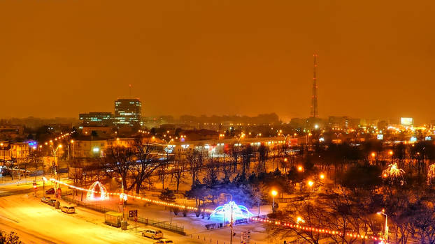 Winter Night in Crangasi