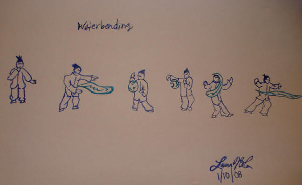 Waterbender Scroll Waterbending Scroll by JellyfishDiver on DeviantArt