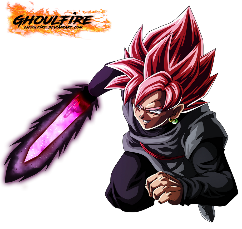 Black Goku Super Saiyan Rose by GhoulFire on DeviantArt.