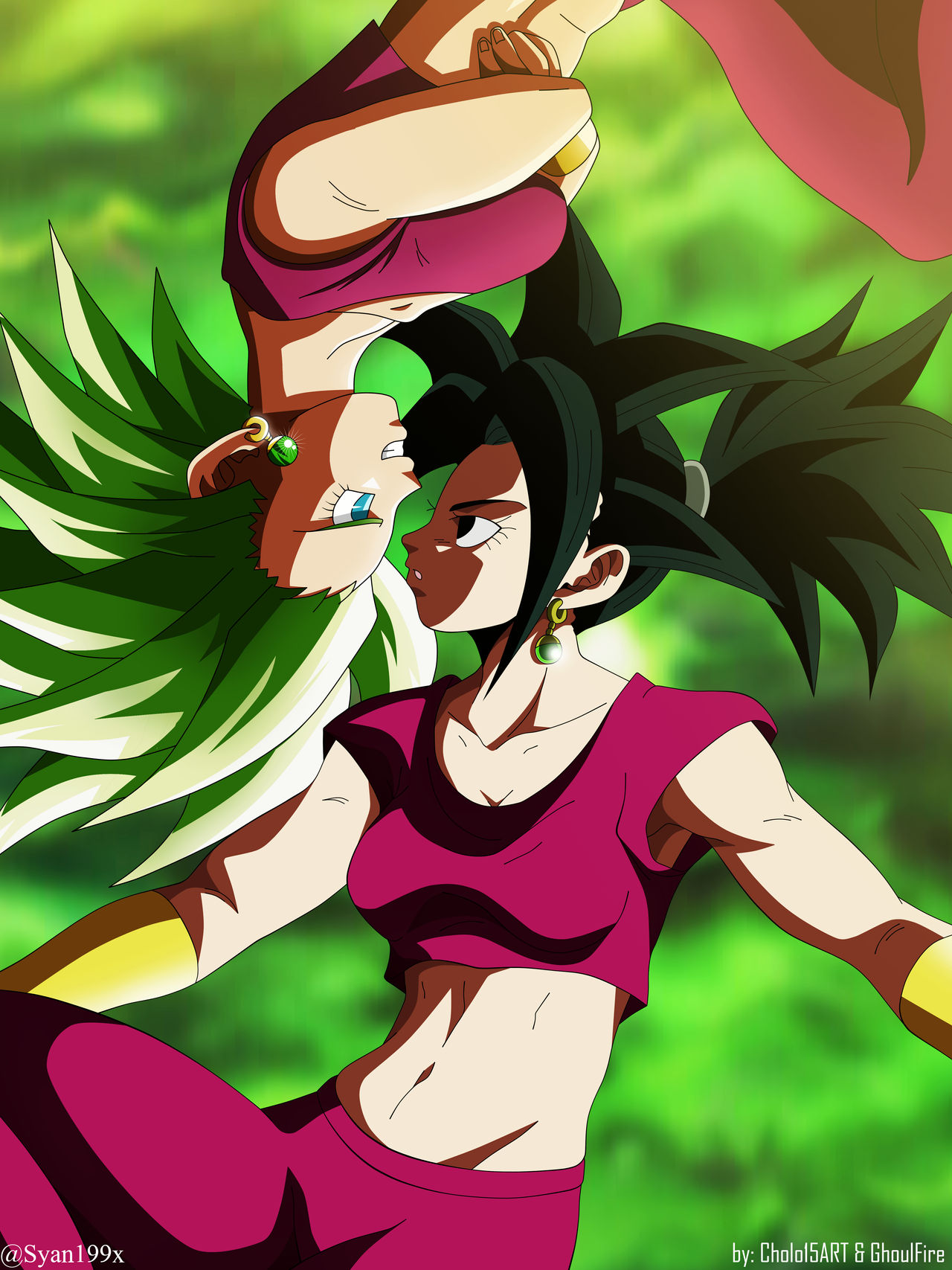 Kefla: The Union Of The Saiyan Girls - Collab