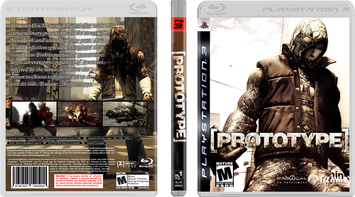 Prototype Box Art by Saferwaters on DeviantArt