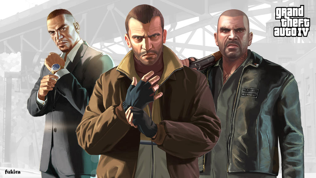 Главные герои ру. Нико Беллик Либерти Сити. Grand Theft auto IV персонажи. Нико Беллик в ГТА. Главные герои ГТА 4.