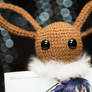 Bookmark Eevee from Pokemon - Amigurumi Plush