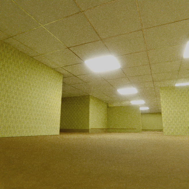 Image of level 0 of the backrooms
